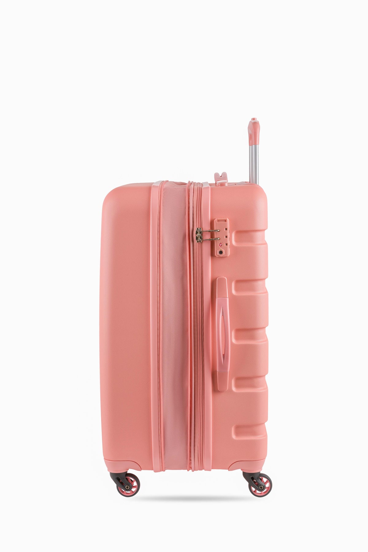 SWISSGEAR Signature Medium Checked Spinner - Coral - 06