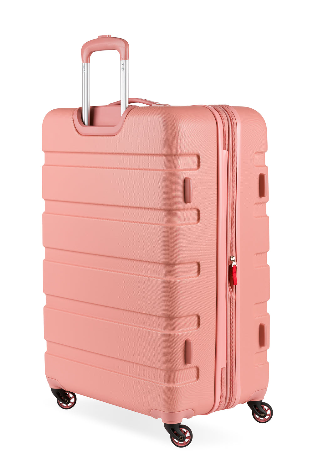 SWISSGEAR Signature Large Checked Spinner - Coral - 02
