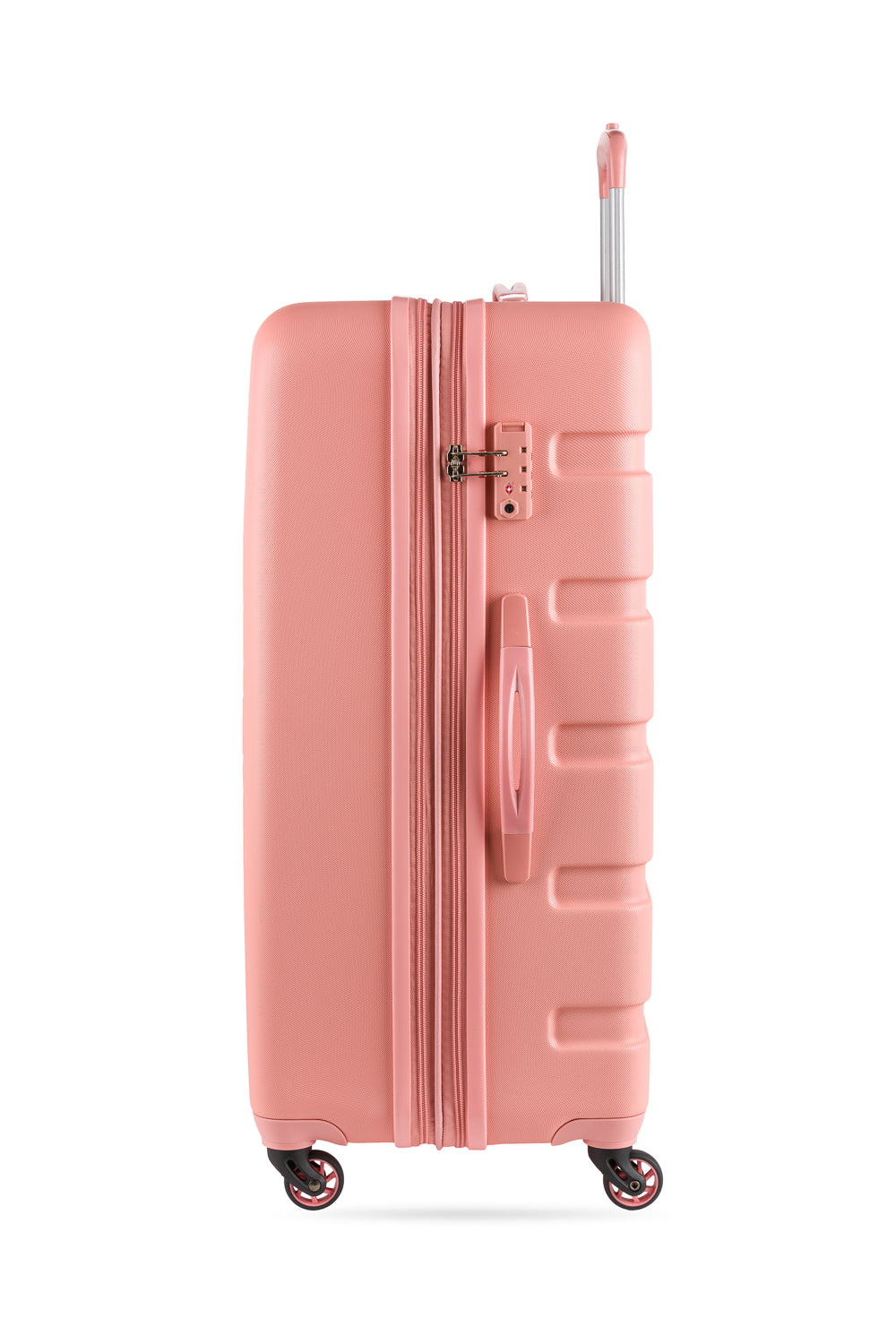 SWISSGEAR Signature Large Checked Spinner - Coral - 04