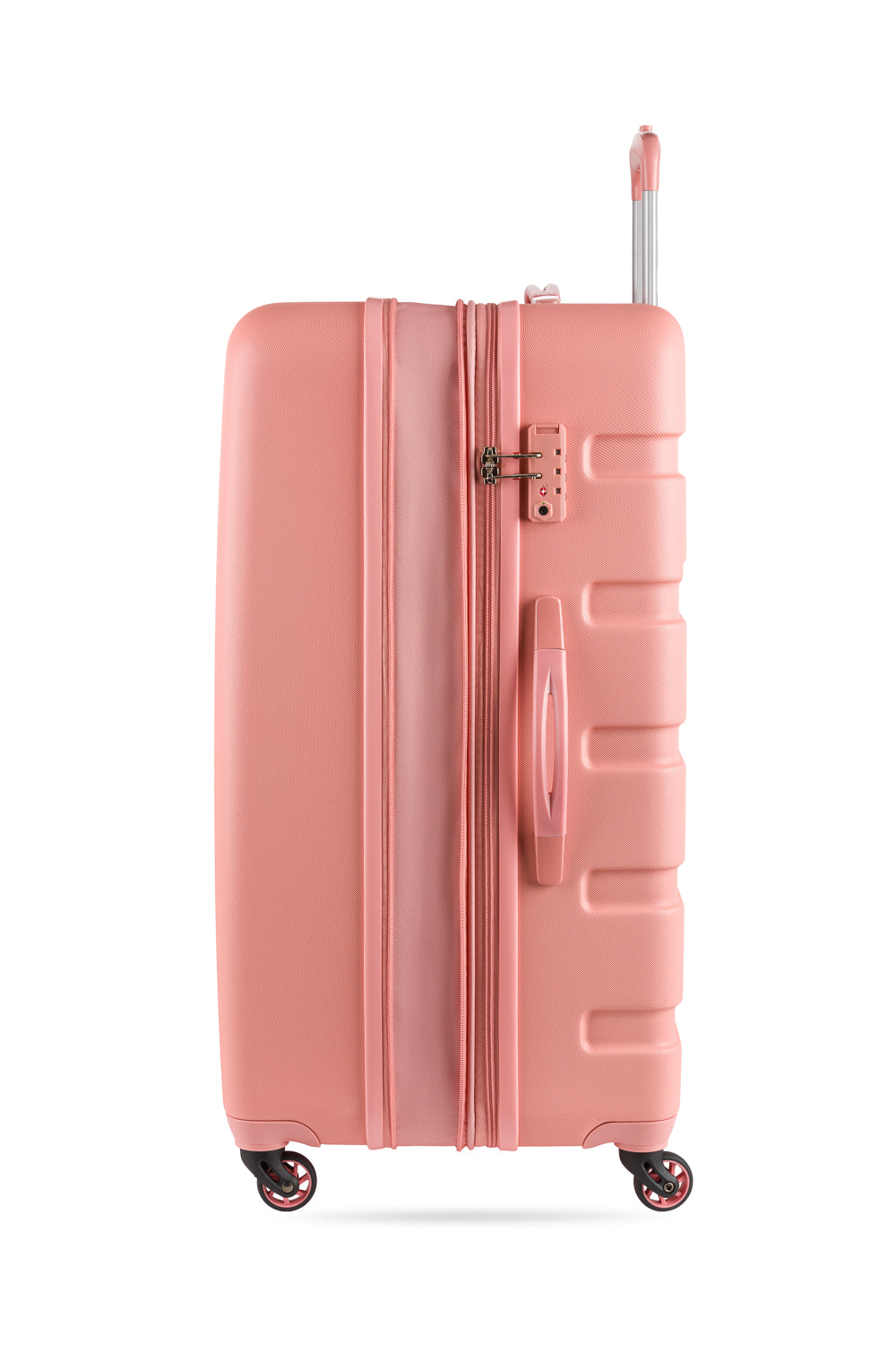 SWISSGEAR Signature Large Checked Spinner - Coral - 05