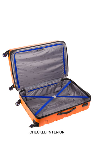 SWISSGEAR 7366 Expandable 3pc Hardside Luggage Set - Elastic tie-down clothing straps