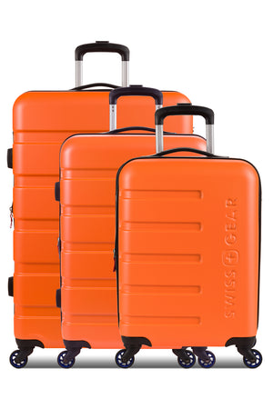 SWISSGEAR Signature Expandable 3pc Hardside Luggage Set - Orange/Blue