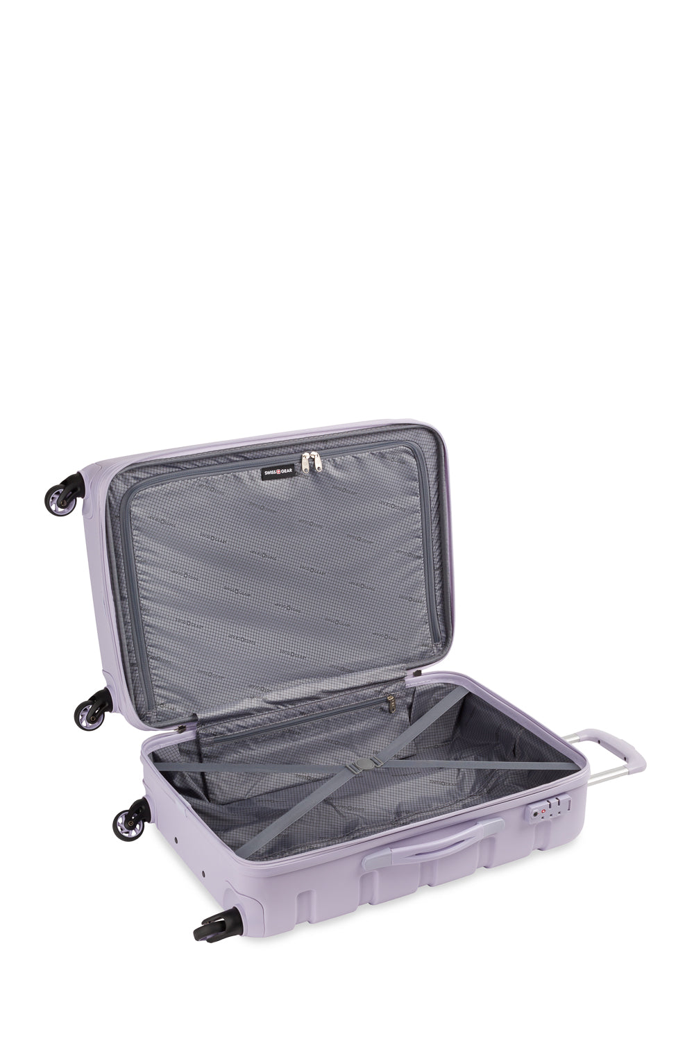 SWISSGEAR Signature Medium Checked Spinner - Evening Haze - 06