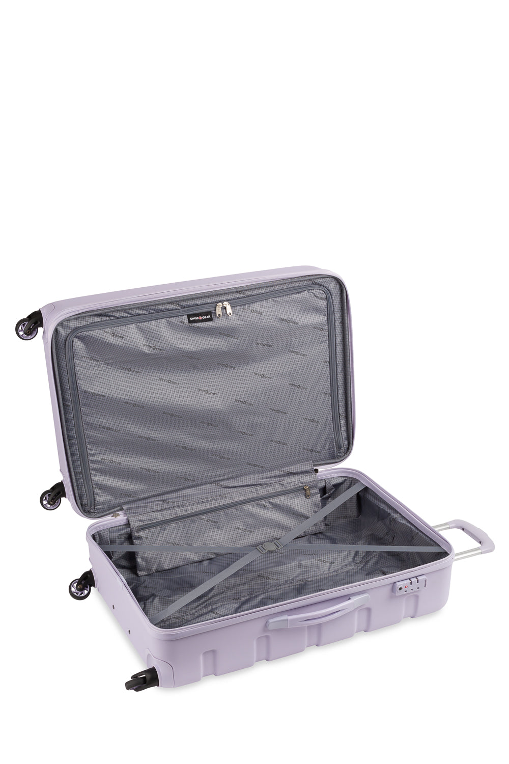 SWISSGEAR Signature Large Checked Spinner - Evening Haze - 09