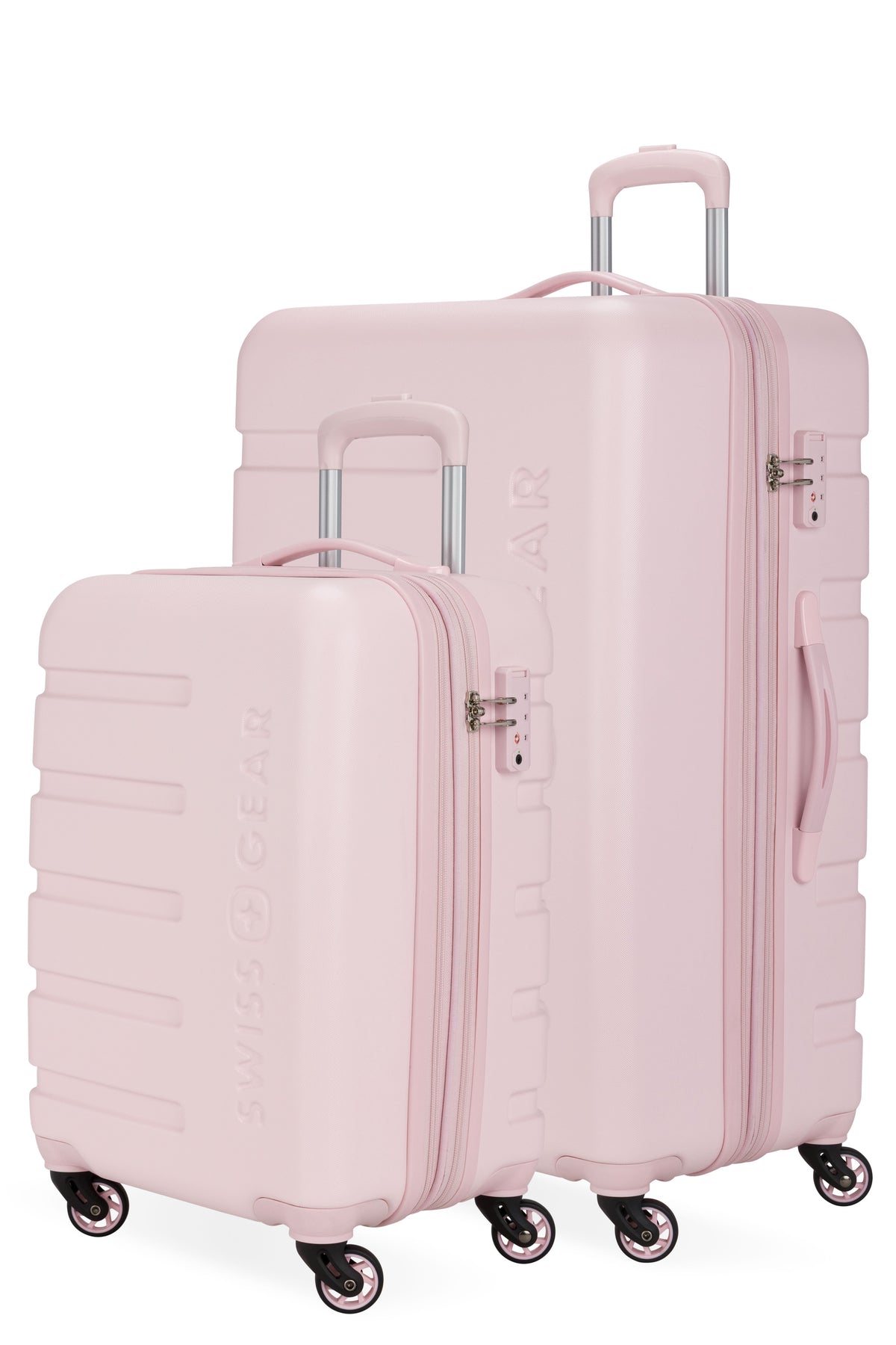 SWISSGEAR Signature 2-Piece Spinner Set - Pink - 01