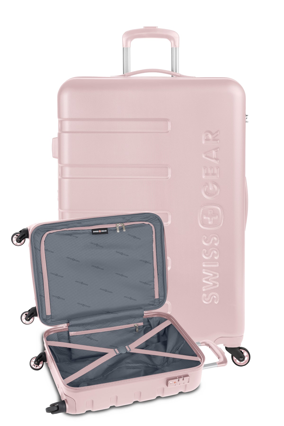 SWISSGEAR Signature 2-Piece Spinner Set - Pink - 12