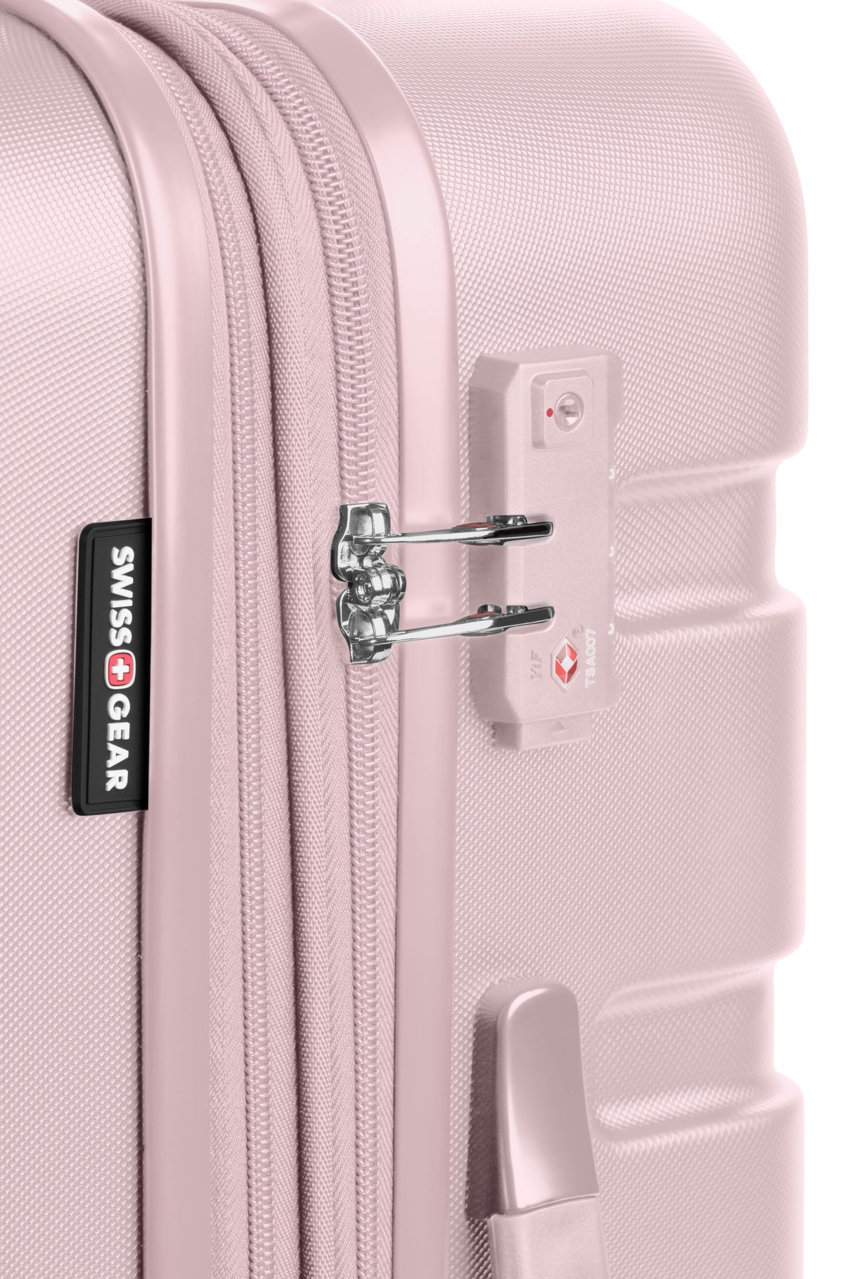 SWISSGEAR Signature Medium Checked Spinner - Pink - 09