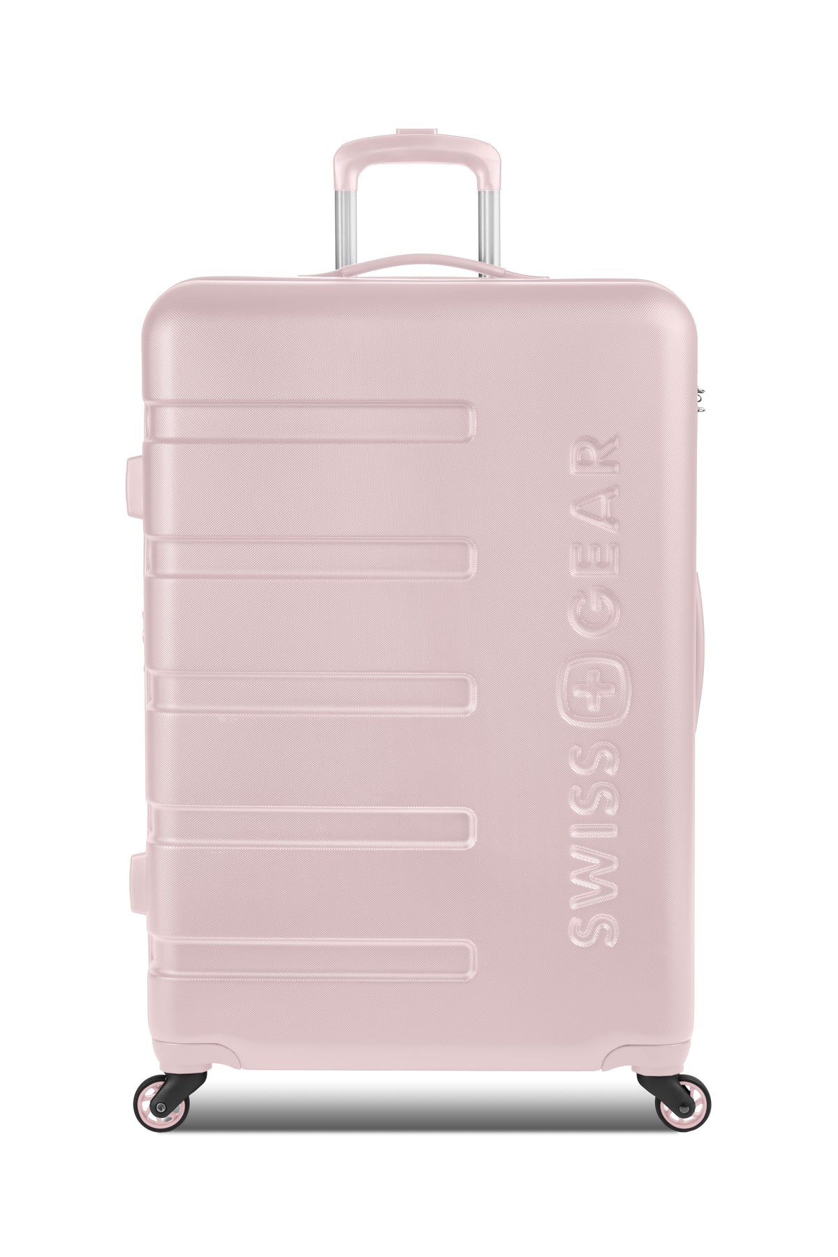 SWISSGEAR Signature Large Checked Spinner - Pink - 03