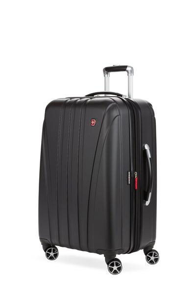 SWISSGEAR 7585 Medium Checked Spinner in Black