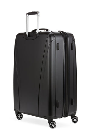 Swissgear 7585 Expandable 3pc Hardside Spinner Luggage Set PVC hardshell construction