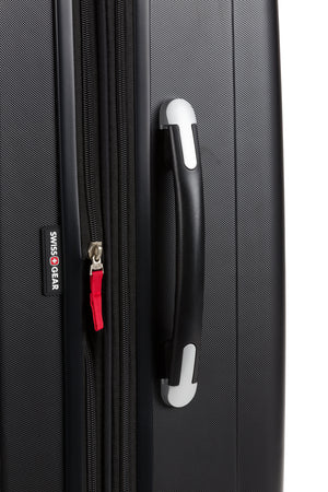 Swissgear 7585 Expandable 3pc Hardside Spinner Luggage Set Molded top and side lift handles for rugged durability (carry-on only features top handle)
