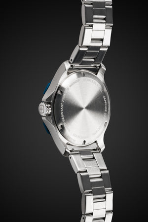 Wenger Seaforce Watch - Stainless Steel with Blue Dial and Stainless Steel Bracelet