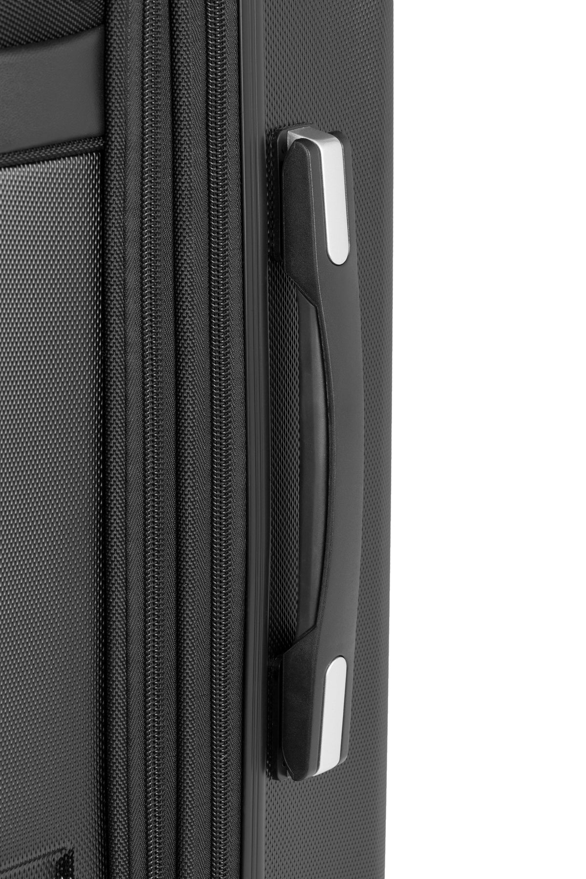 SWISSGEAR Medium Checked Hybrid Shell Spinner - Black - 12