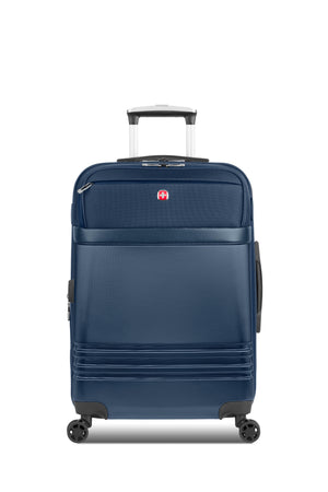 SWISSGEAR Medium Checked Hybrid Shell Spinner - Blue Sea - 03