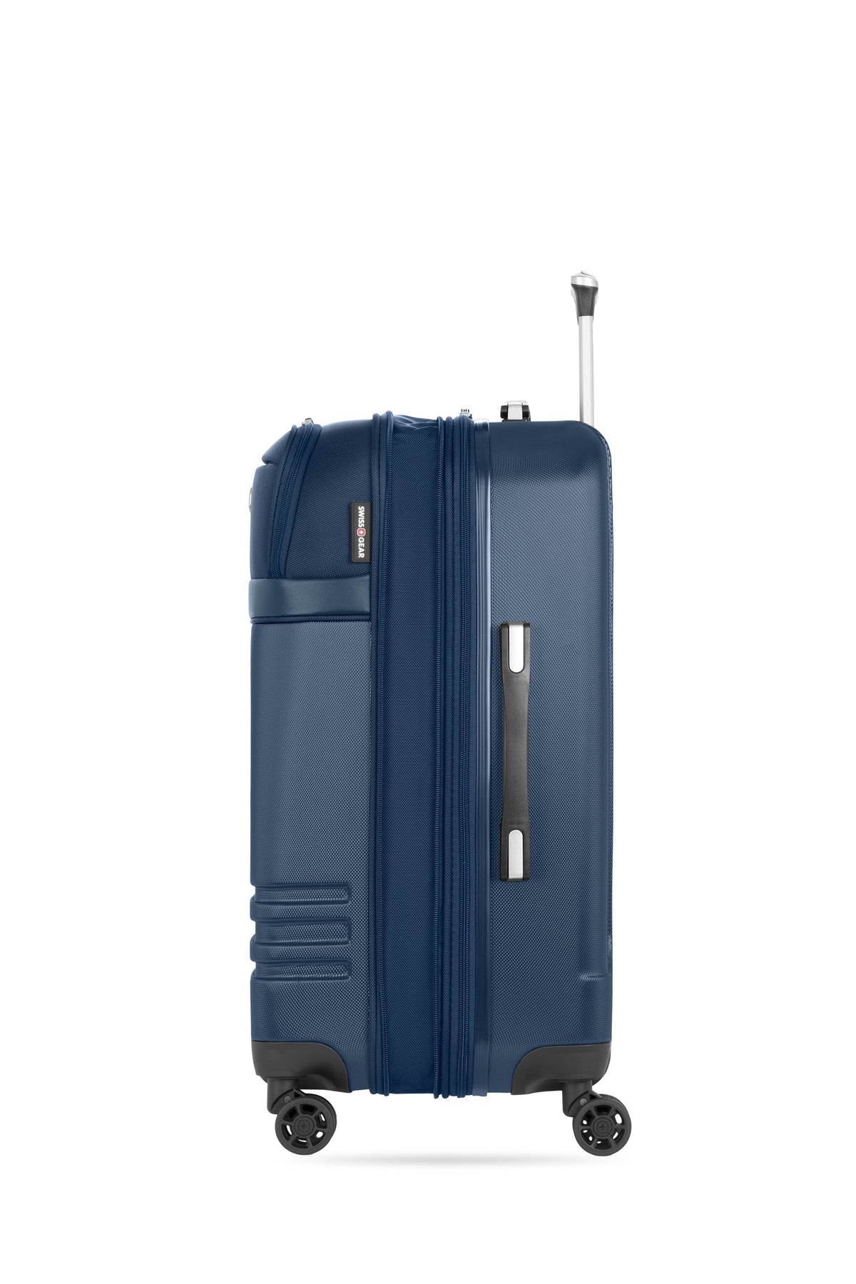 SWISSGEAR Medium Checked Hybrid Shell Spinner - Blue Sea - 05
