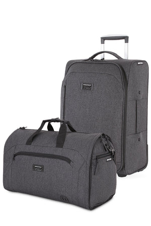 Swissgear 2PC Getaway Luggage Set - Dark Gray 