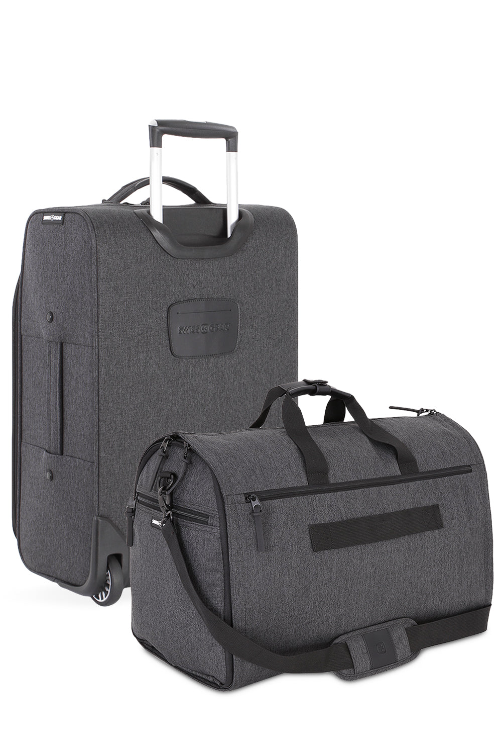 SWISSGEAR Getaway 2-Piece Carry-On Roller Set in Grey