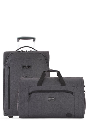 Swissgear 2PC Getaway Luggage Set - Dark Gray 