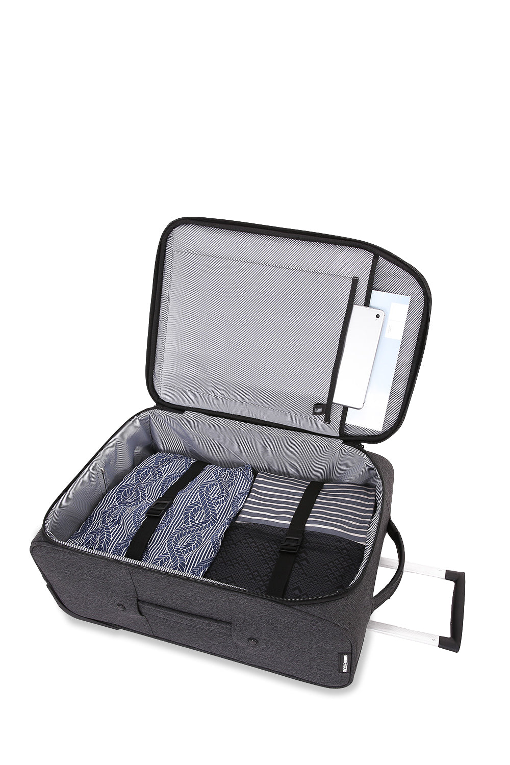 Swissgear 2PC Getaway Luggage Set - Dark Gray 