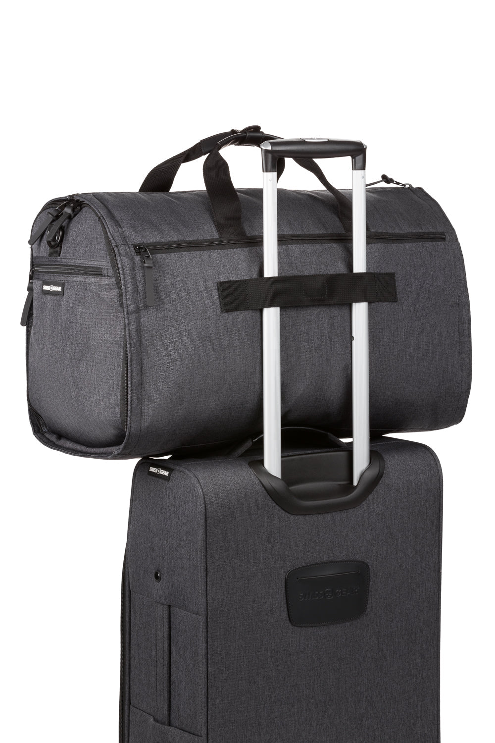 Swissgear 2PC Getaway Luggage Set - Dark Gray 