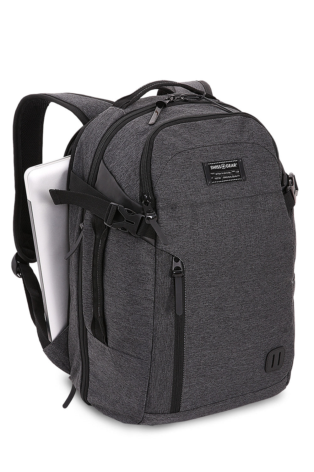 Swissgear Weekender Getaway 2pc Luggage Set - Heather Gray