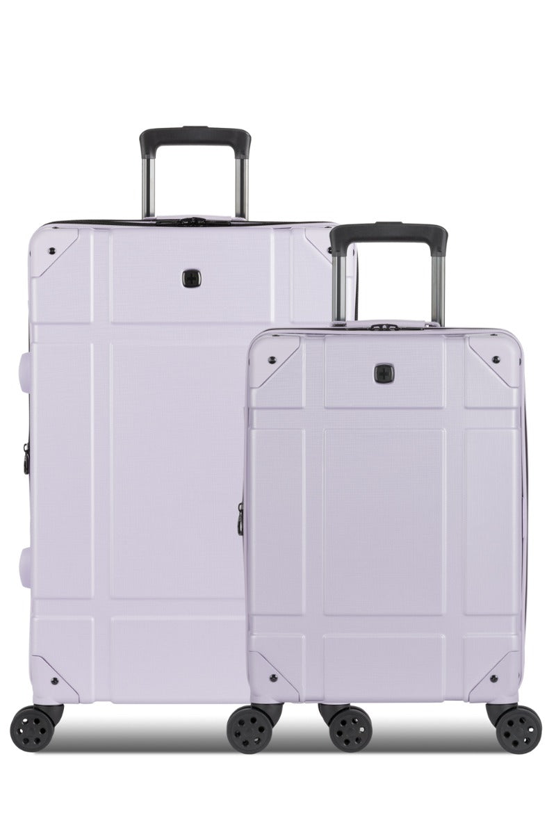 SWISSGEAR Vintage Trunk II 2-Piece Spinner Set in Evening Haze