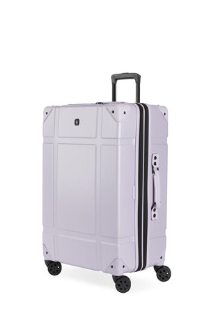 SWISSGEAR Vintage Trunk II Large Checked Spinner in Evening Haze