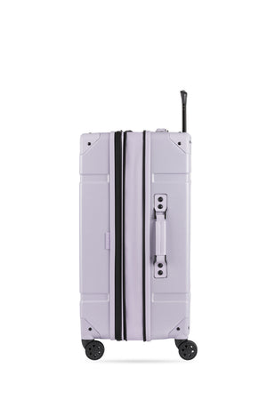 SWISSGEAR Vintage Trunk II Large Checked Spinner in Evening Haze