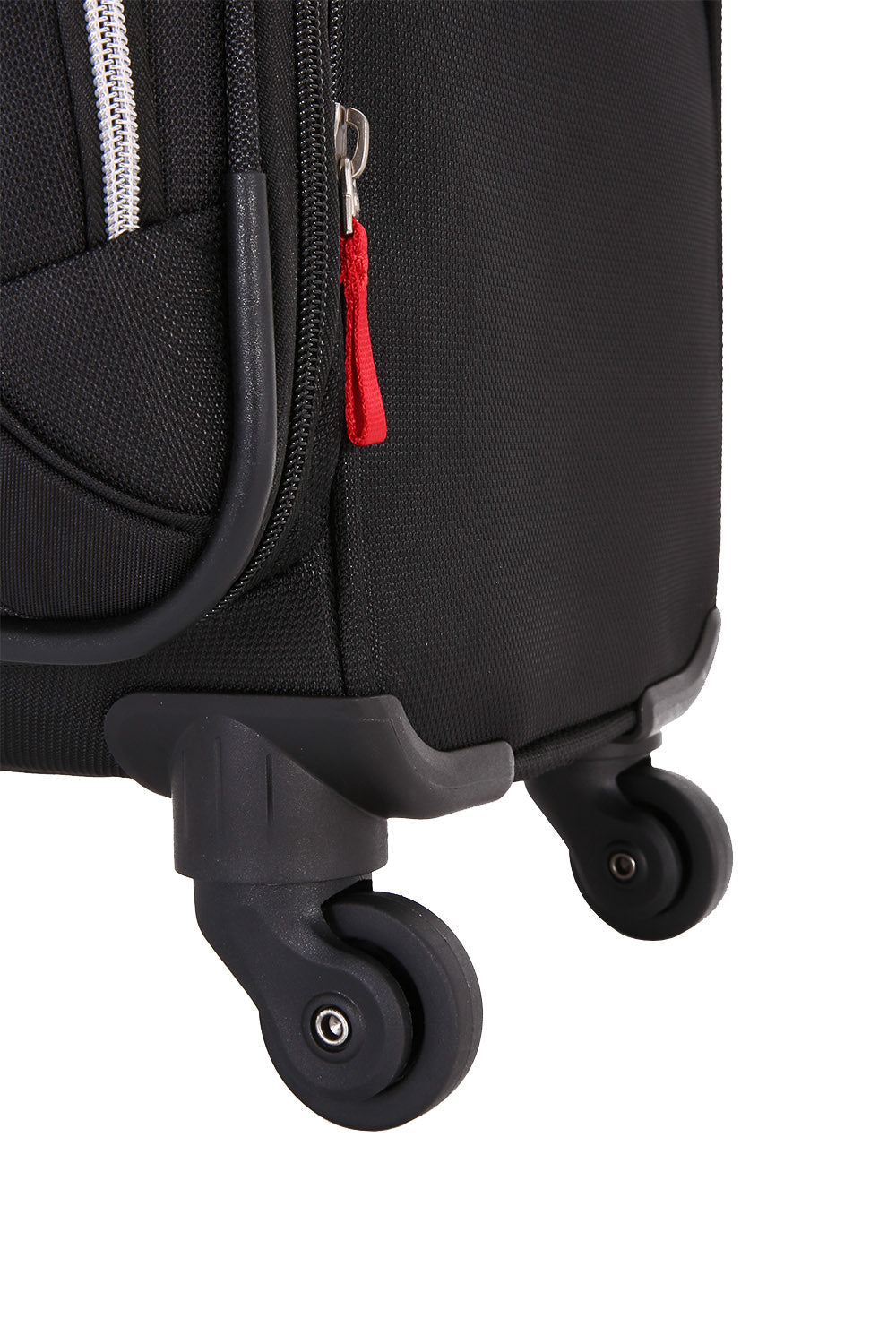 Swissgear 7676 Expandable Liteweight 3pc Spinner Luggage Set - Four 360 degree, multi-directional liteweight spinner wheels