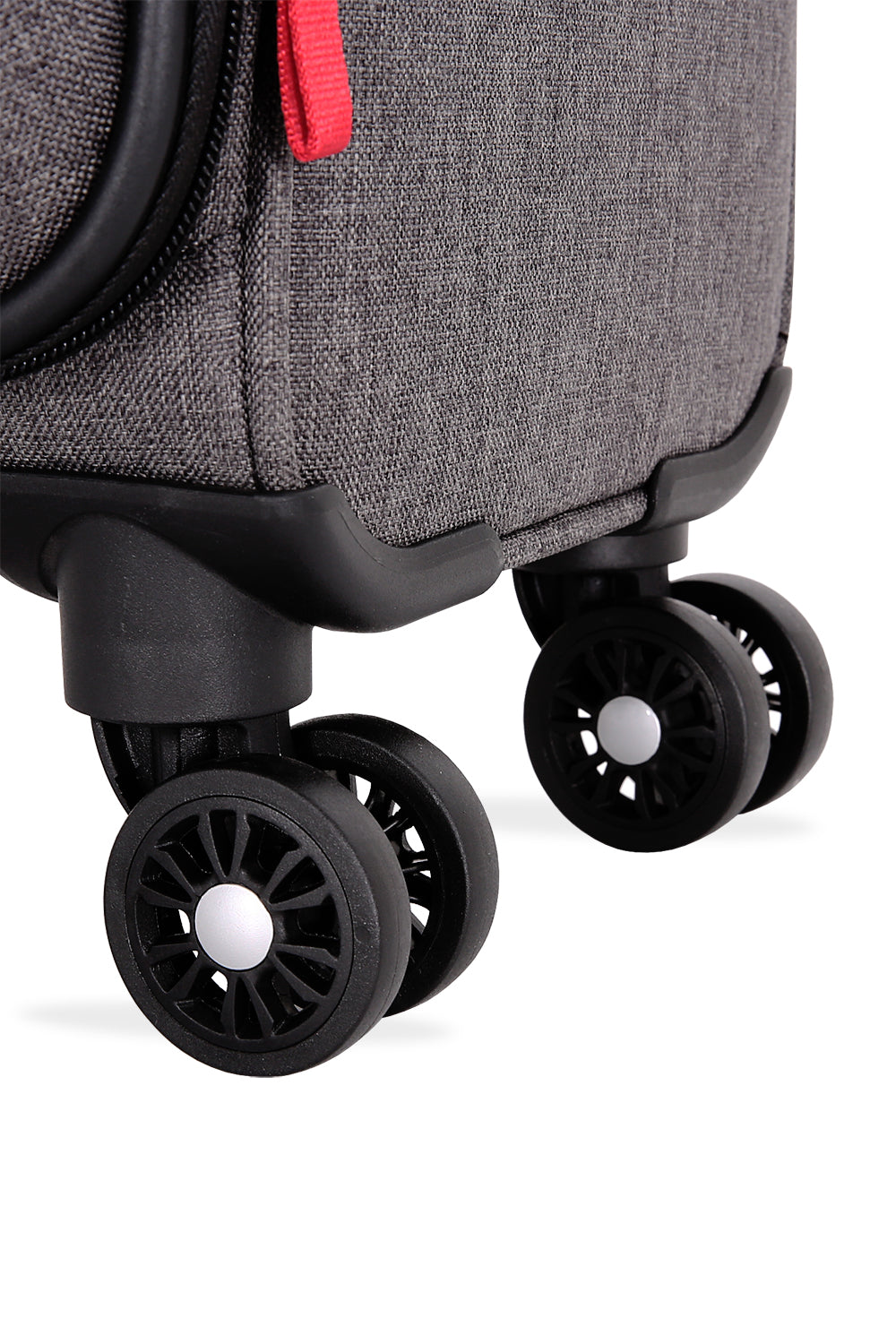 Swissgear 7738 Expandable Spinner Luggage Eight 360-degree, multi-directional spinner wheels