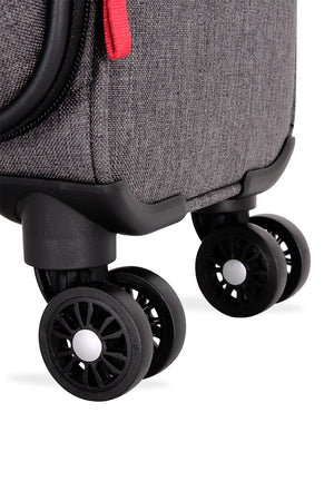 Swissgear 7738 Expandable Spinner Luggage Eight 360-degree, multi-directional spinner wheels