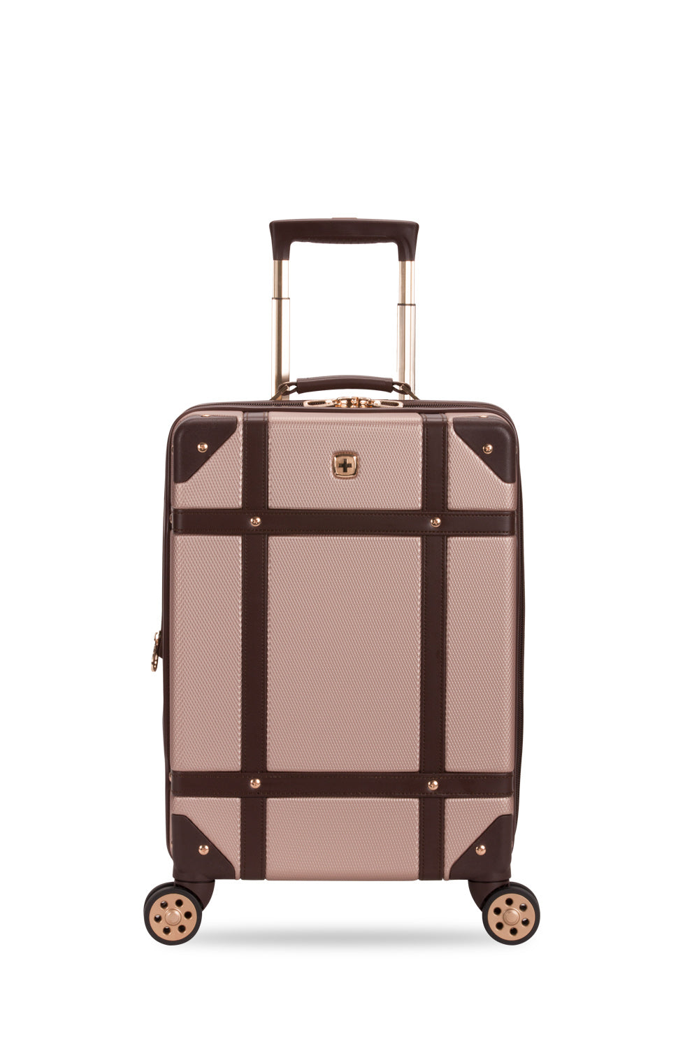アンティーク行李 SWISSGEAR Vintage Trunk 2-Piece Spinner Set in Blush