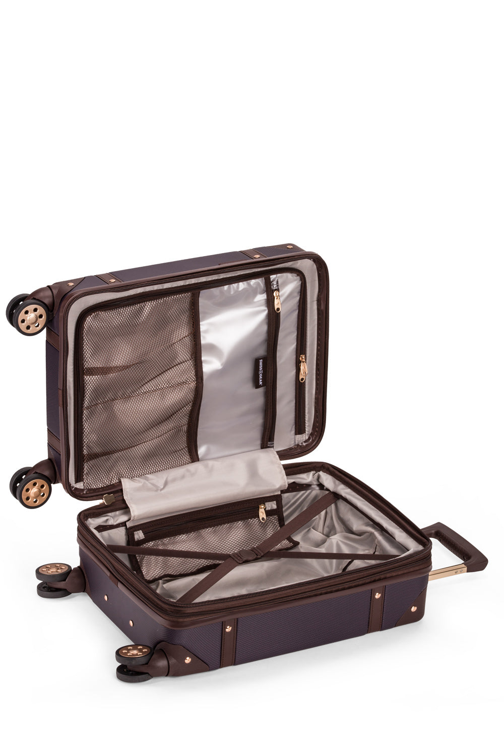 アンティーク行李 SWISSGEAR Vintage Trunk Large Checked Spinner in White
