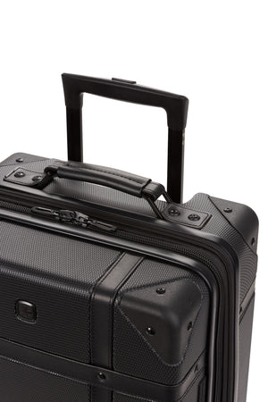 SWISSGEAR 7739 Expandable Trunk 2PC Spinner Set - Black/Black