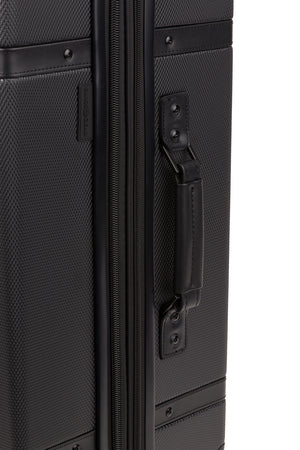 SWISSGEAR 7739 Expandable Trunk 2PC Spinner Set - Black/Black