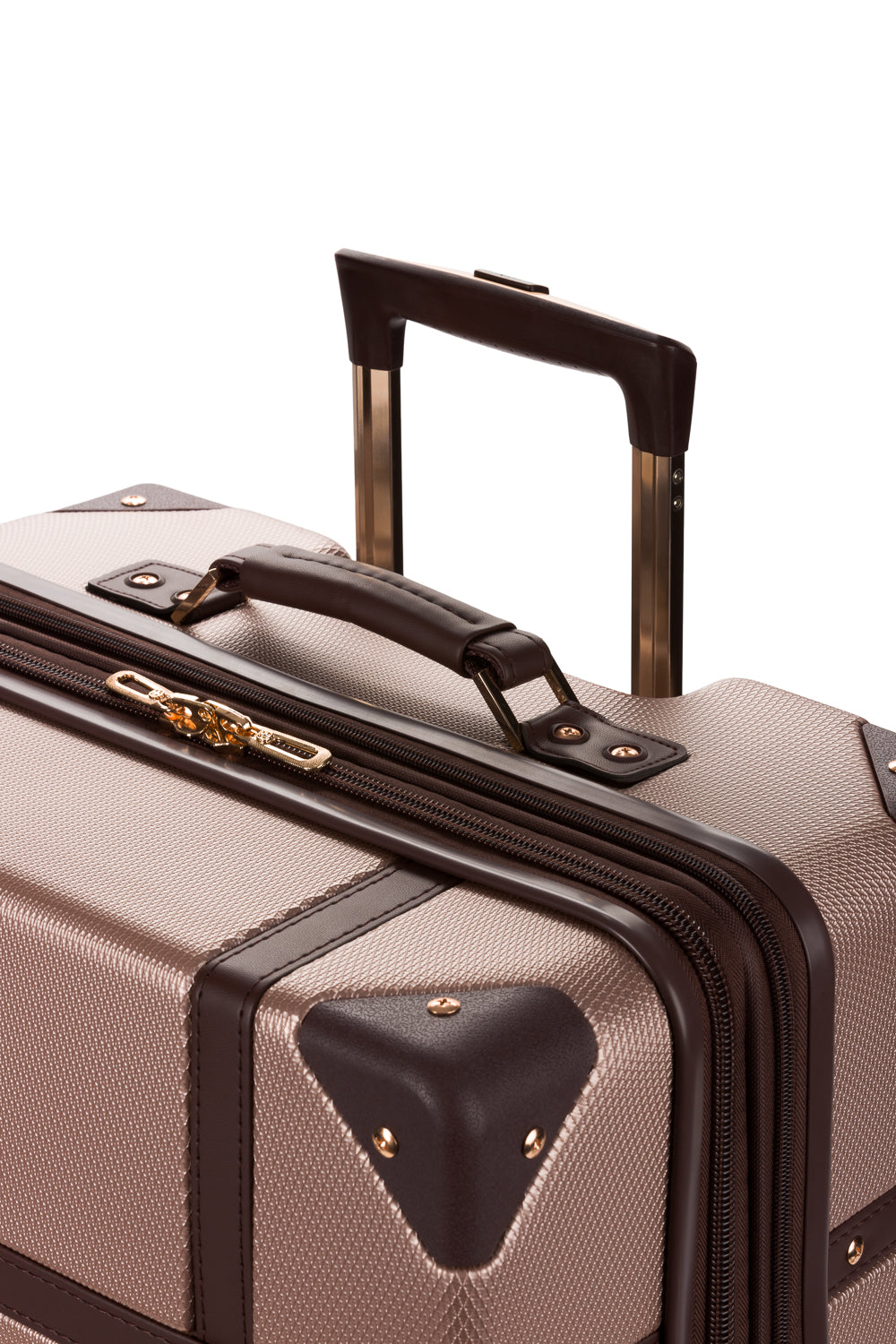 SWISSGEAR Vintage Trunk 2-Piece Spinner Set in Blush