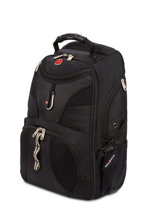 SWISSGEAR 7761 Laptop Backpack Roller in Black - Main Image