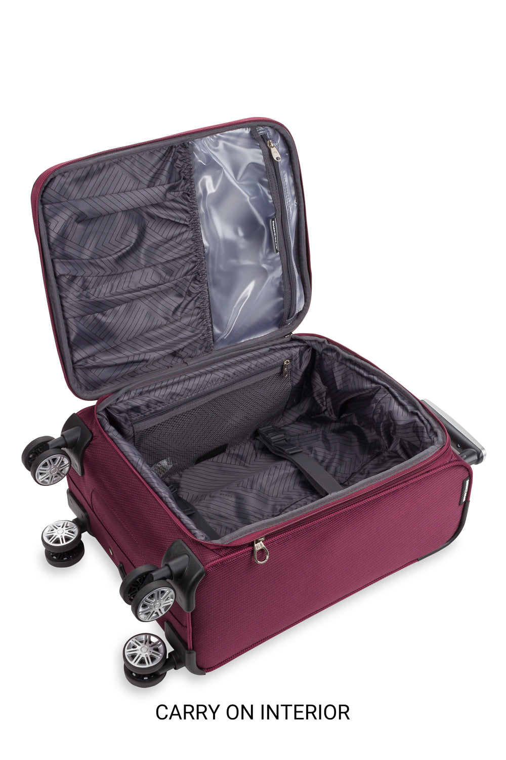 SWISSGEAR Precision Pro 2-Piece Spinner Set - Burgundy - 05