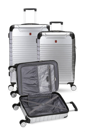 Swissgear 7782 Expandable Hardside Luggage 3pc Set Expands for additional interior space