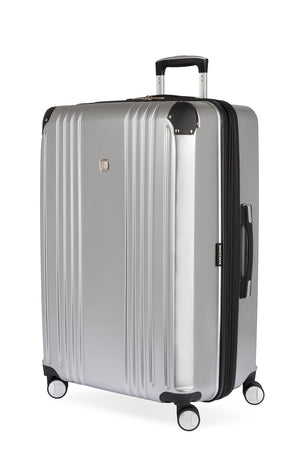 Swissgear 7786 27” Expandable Hardside Spinner Luggage - Silver