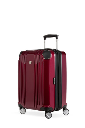 Swissgear 7786 20” Expandable Carry On Hardside Spinner Luggage - Burgundy