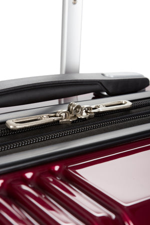 Swissgear 7786 20” Expandable Carry On Hardside Spinner Luggage - Burgundy