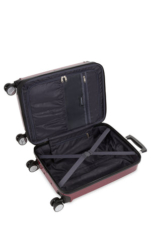 Swissgear 7786 20” Expandable Carry On Hardside Spinner Luggage - Burgundy
