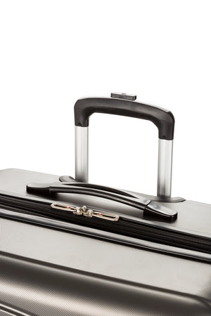 Swissgear 7790 Expandable Hardside Spinner 3pc Luggage Set - Push-button locking telescopic handle