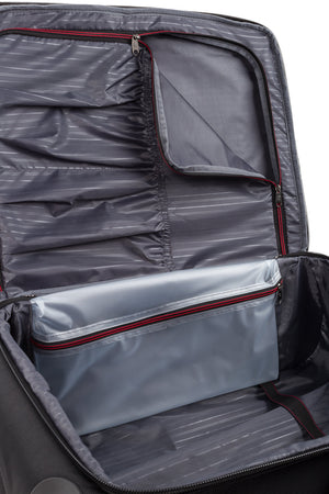 Swissgear 7811 Expandable Spinner Luggage Large interior side pocket