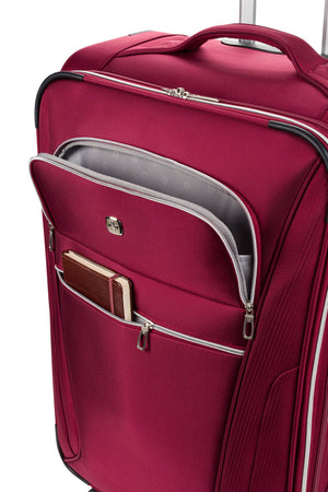 Swissgear 7850 Checklite Expandable Liteweight Luggage Two front panel pockets 