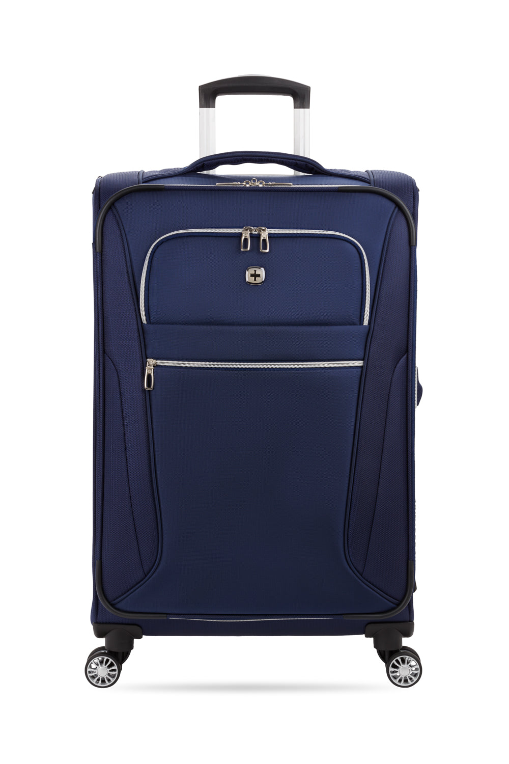 SWISSGEAR Checklite Medium Checked Spinner - Navy - 03