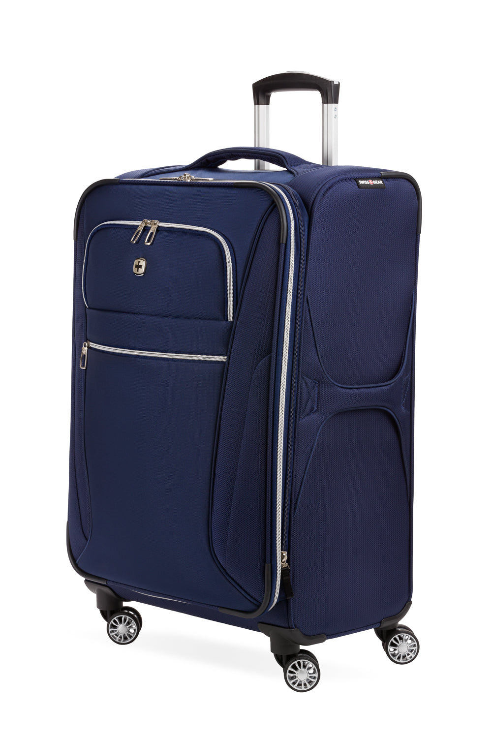 SWISSGEAR Checklite Medium Checked Spinner - Navy - 01