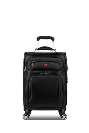 Wenger Identity Expandable Laptop Carry On Spinner Luggage - Black 