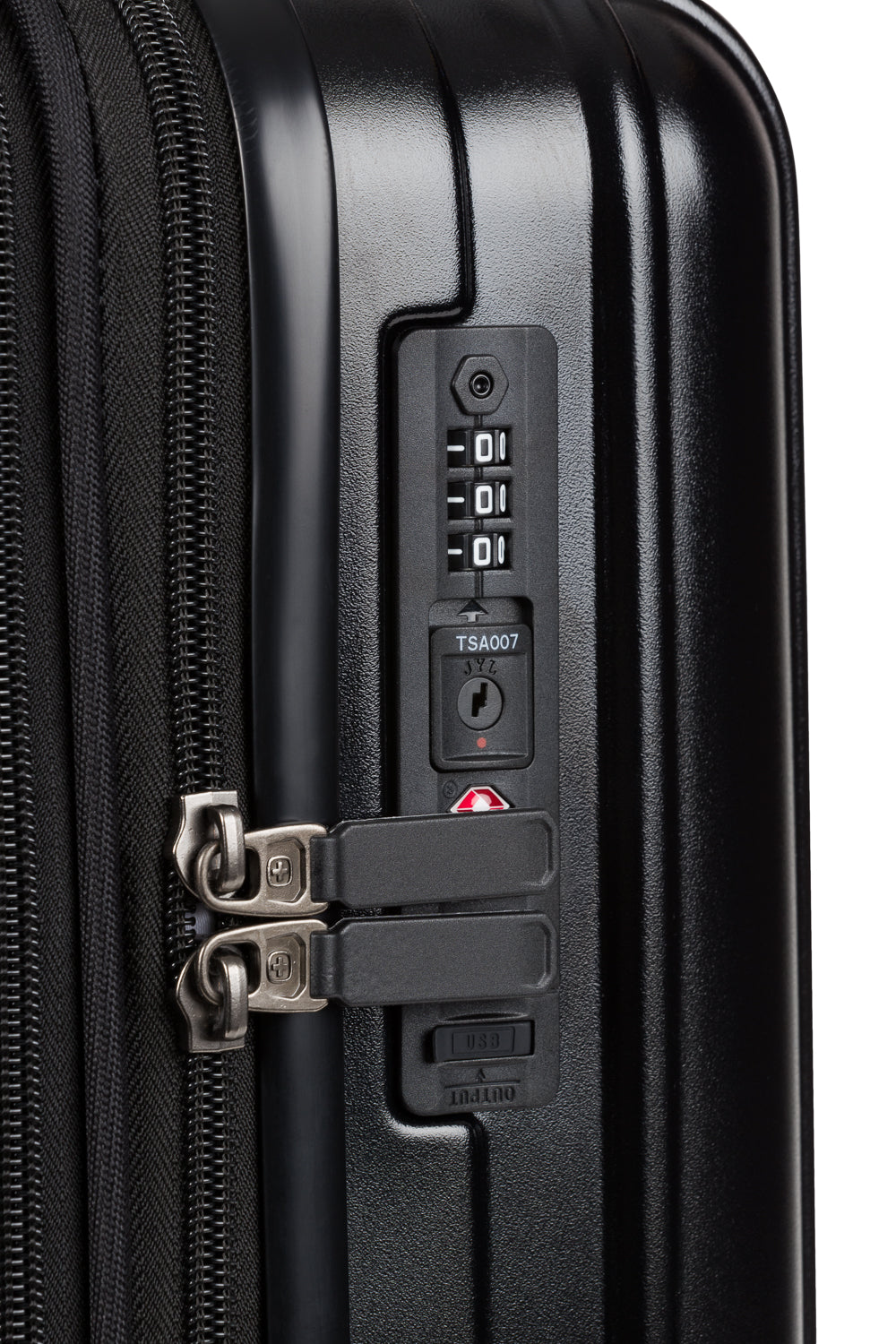 SWISSGEAR Ridge Carry-On Spinner - Black - 08